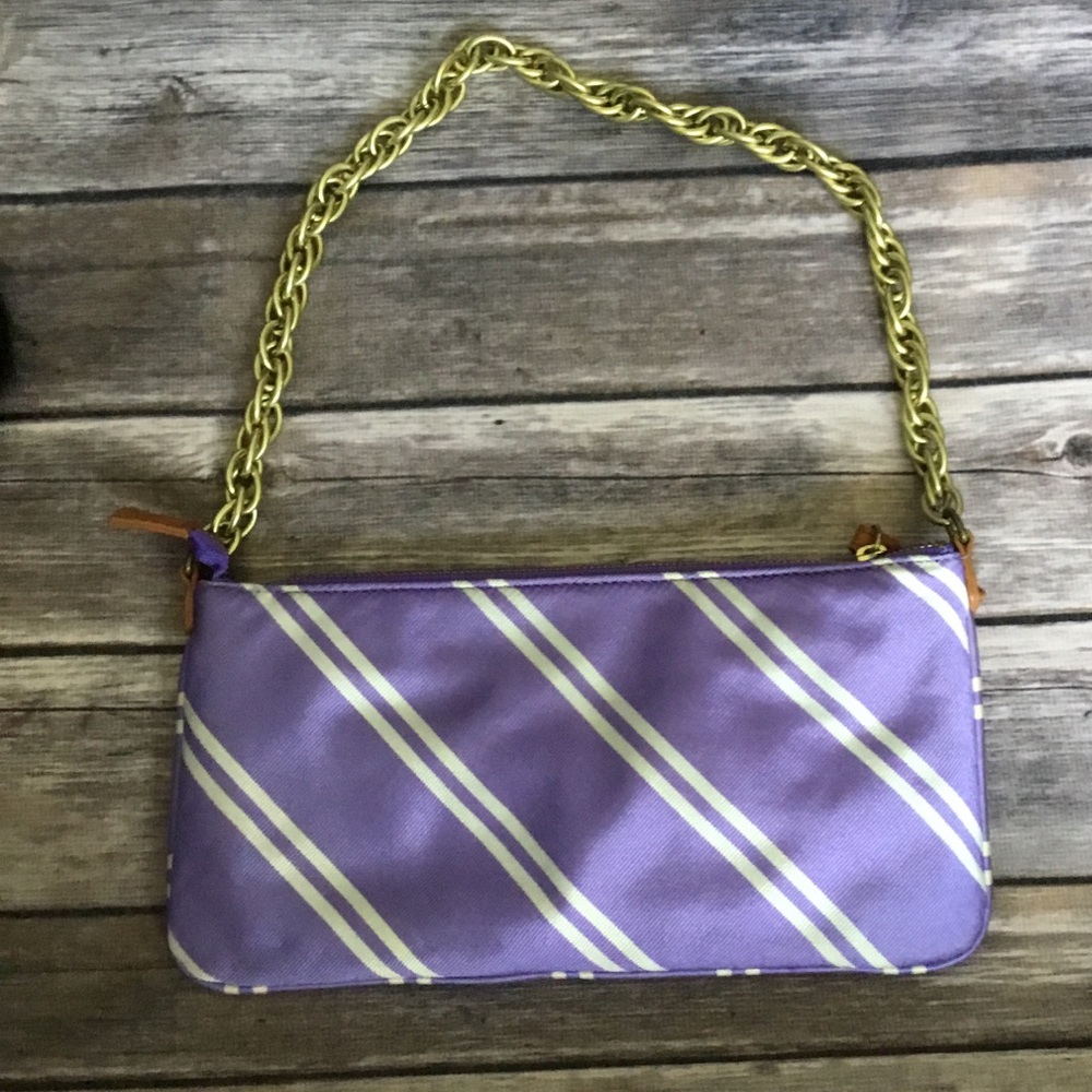 J. crew chain link cloth purse